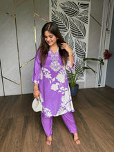 Crepe 2 piece co-ord set with real mirror detailing (Suhana)